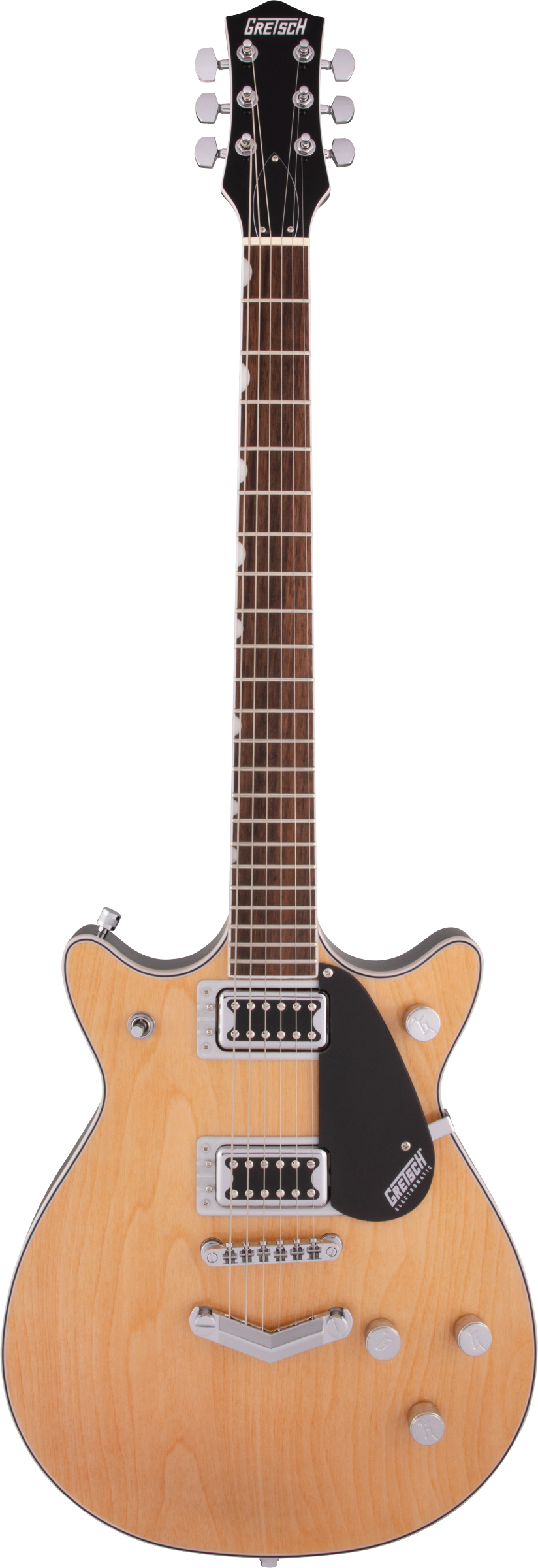 Gretsch G5222 Electromatic Double Jet BT with V-Stoptail in Aged Natural