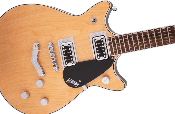 Gretsch G5222 Electromatic Double Jet BT with V-Stoptail in Aged Natural