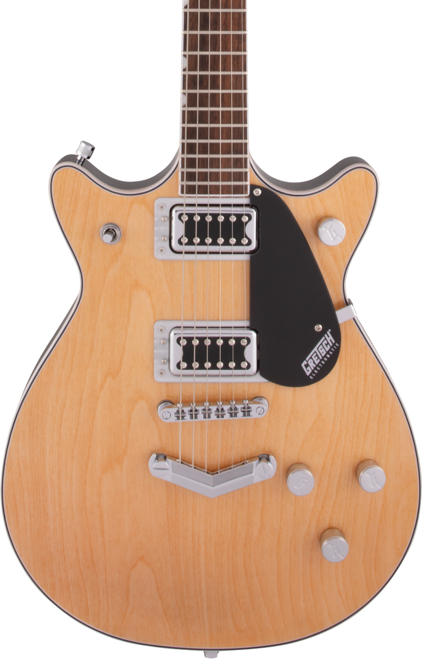 Gretsch G5222 Electromatic Double Jet BT with V-Stoptail in Aged Natural