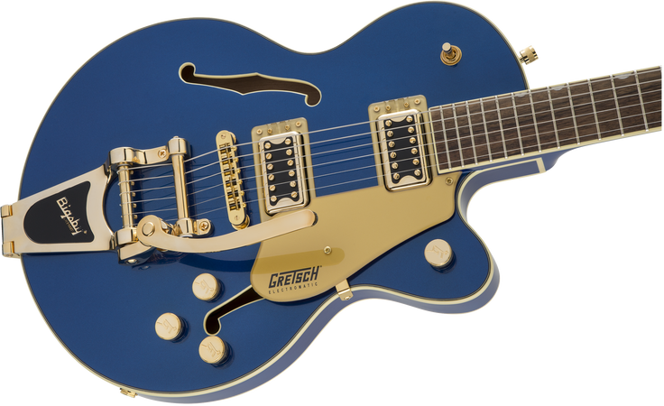 Gretsch G5655TG Electromatic Centre Block Junior Singlecut in Azure Metallic