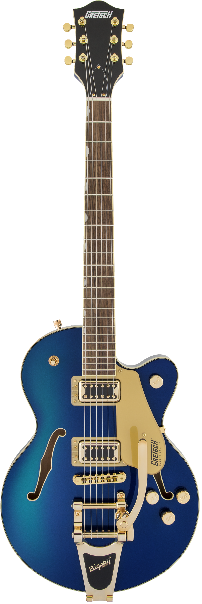 Gretsch G5655TG Electromatic Centre Block Junior Singlecut in Azure Metallic