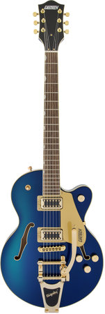 Gretsch G5655TG Electromatic Centre Block Junior Singlecut in Azure Metallic