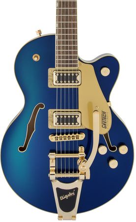 Gretsch G5655TG Electromatic Centre Block Junior Singlecut in Azure Metallic