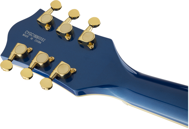 Gretsch G5655TG Electromatic Centre Block Junior Singlecut in Azure Metallic