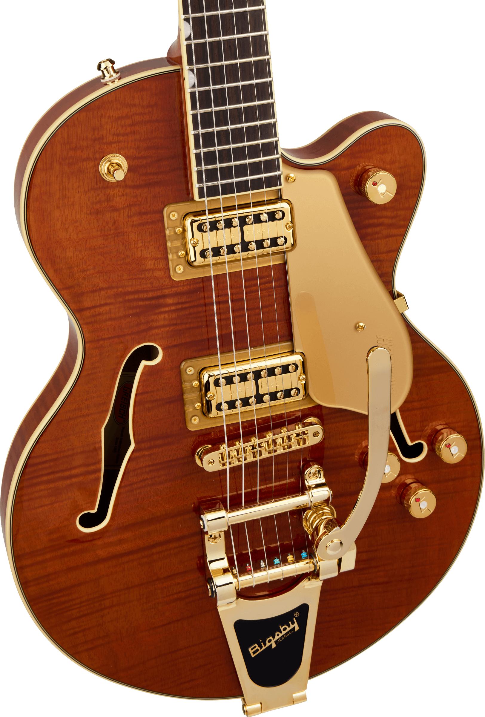 Gretsch Electromatic Ltd Flame Okoume Broadkaster Jr Singlecut with Bigsby