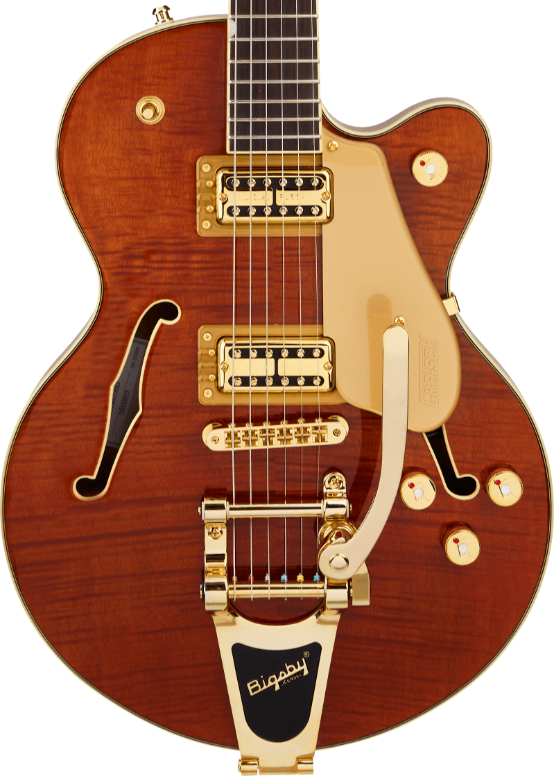 Gretsch Electromatic Ltd Flame Okoume Broadkaster Jr Singlecut with Bigsby