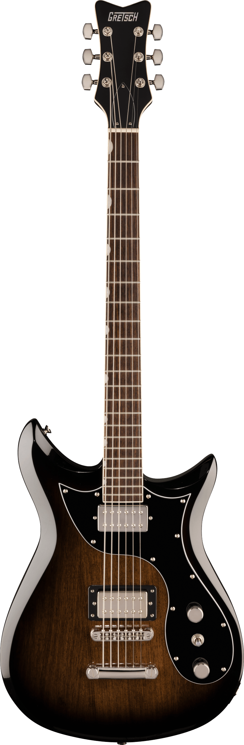 Gretsch Electromatic CVT Baritone Twin Six Pickups in Bristol Fog