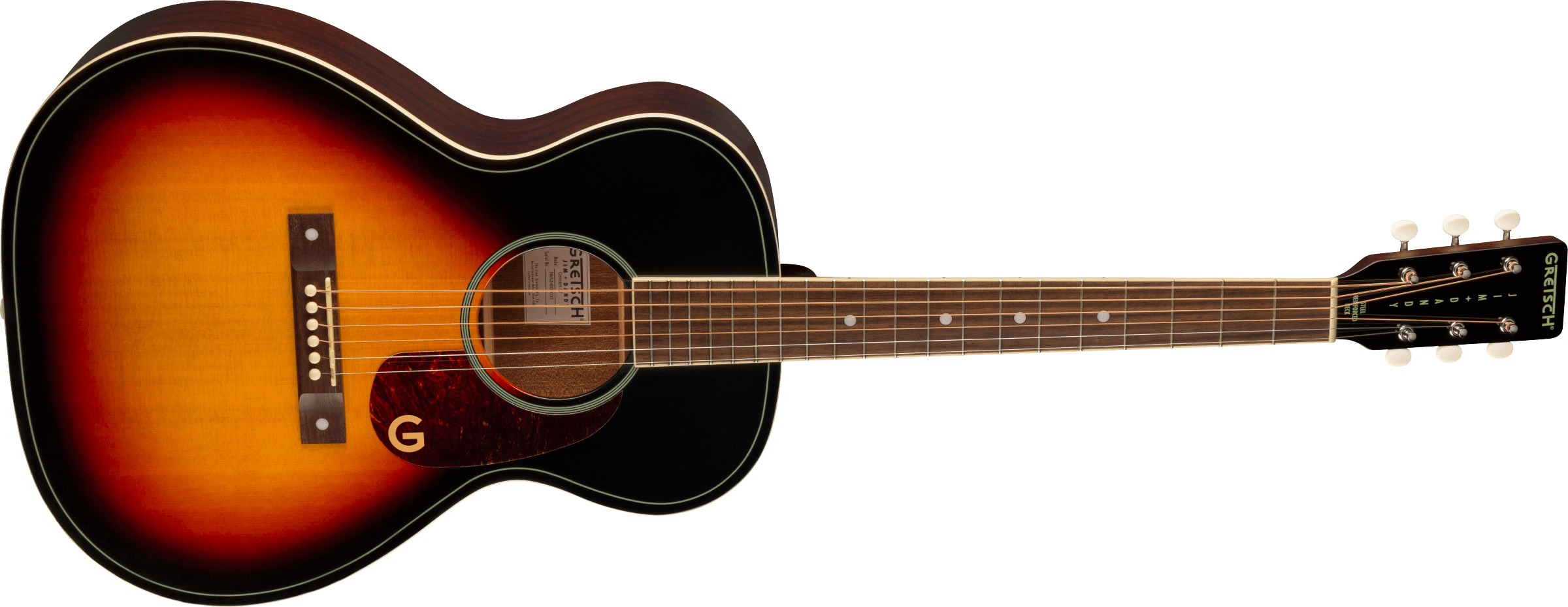 Gretsch Ltd Edition Jim Dandy Concert Acoustic in Heritage Burst