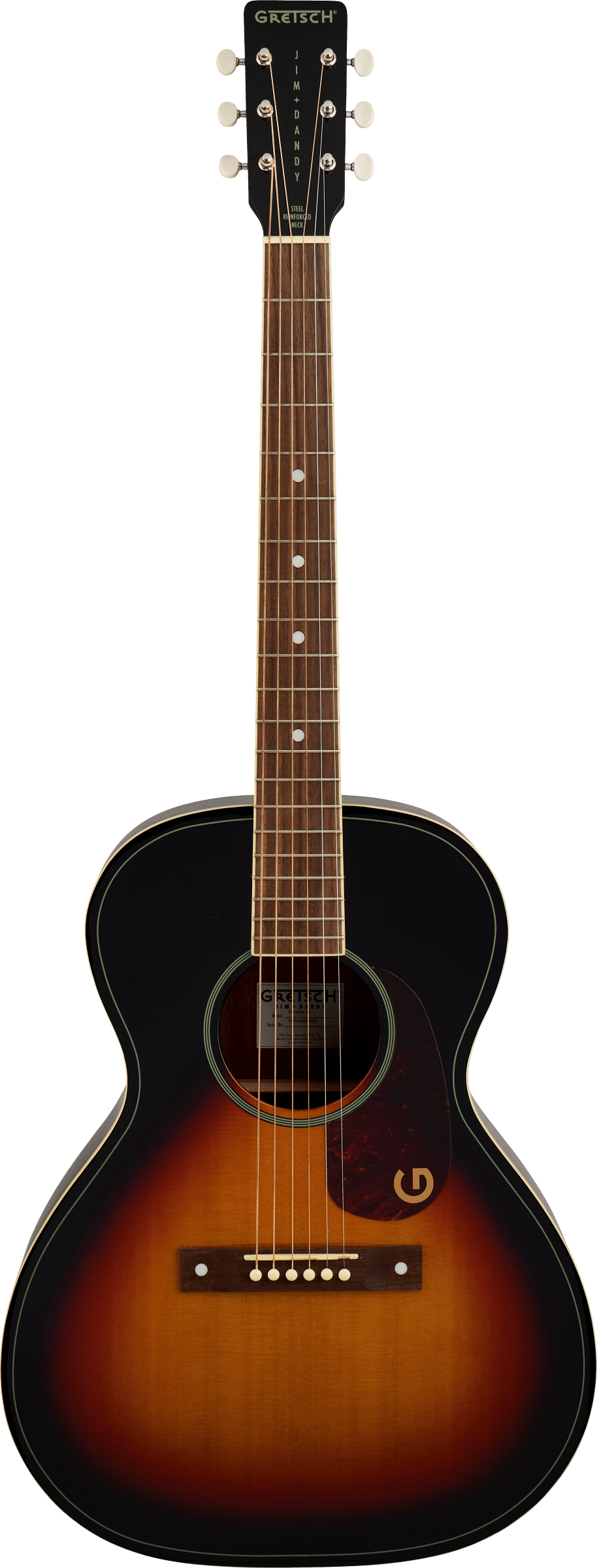 Gretsch Ltd Edition Jim Dandy Concert Acoustic in Heritage Burst
