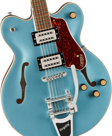 Gretsch G2622T Streamliner Centre Block DC Bigsby in Arctic Blue
