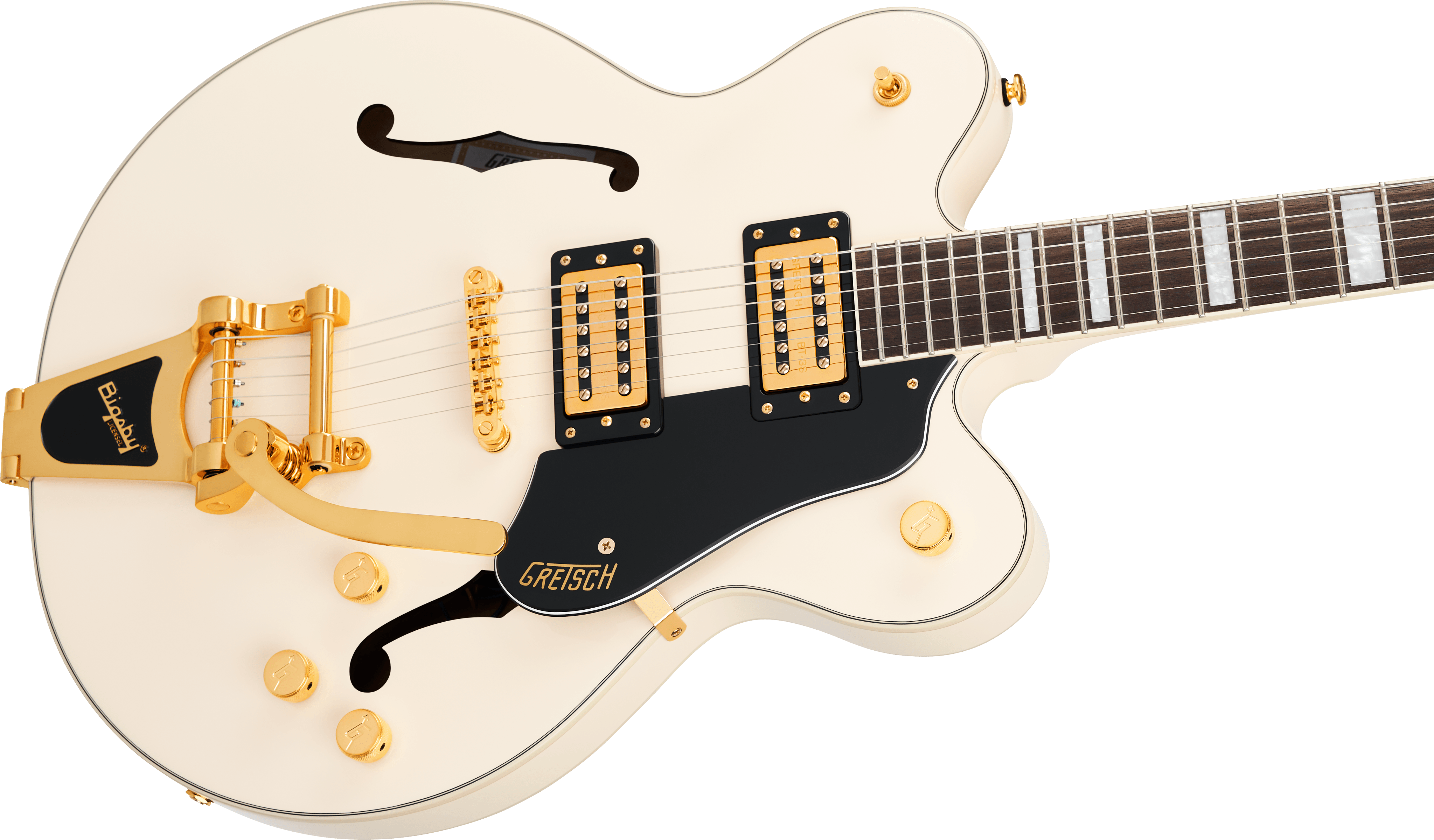 Gretsch G2622TG Streamliner Centre Block DC Bigsby édition limitée en Vintage White