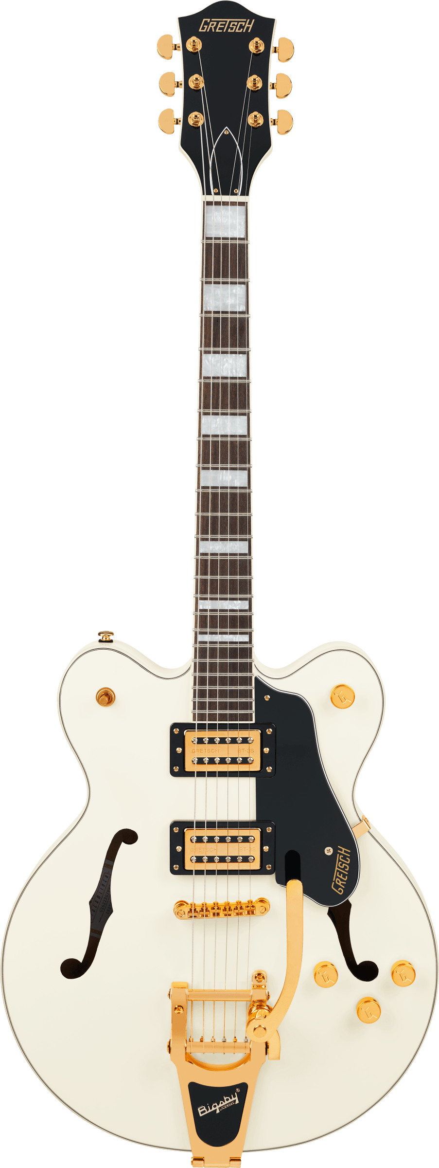 Gretsch G2622TG Streamliner Centre Block DC Bigsby édition limitée en Vintage White