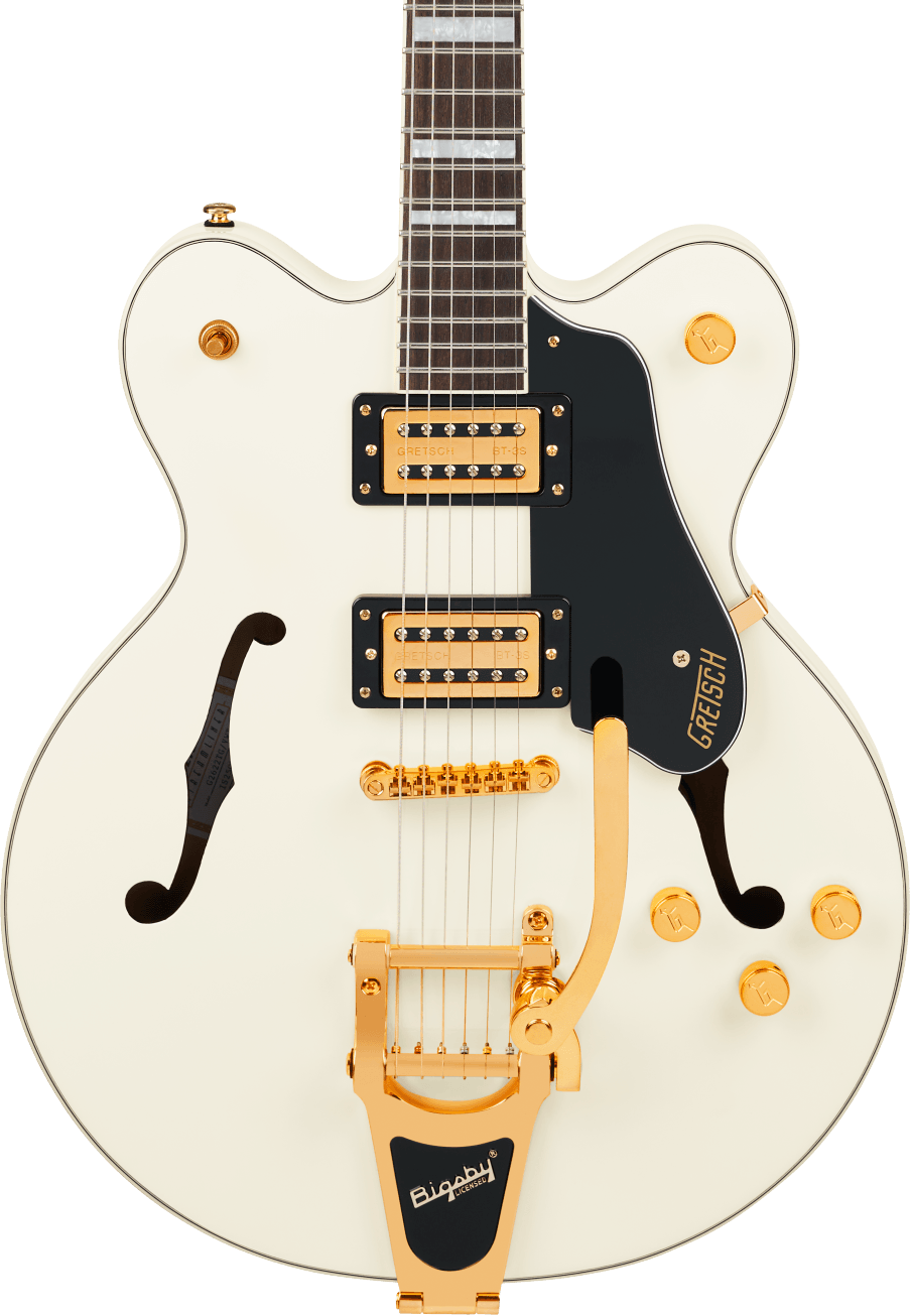 Gretsch G2622TG Streamliner Centre Block DC Bigsby édition limitée en Vintage White