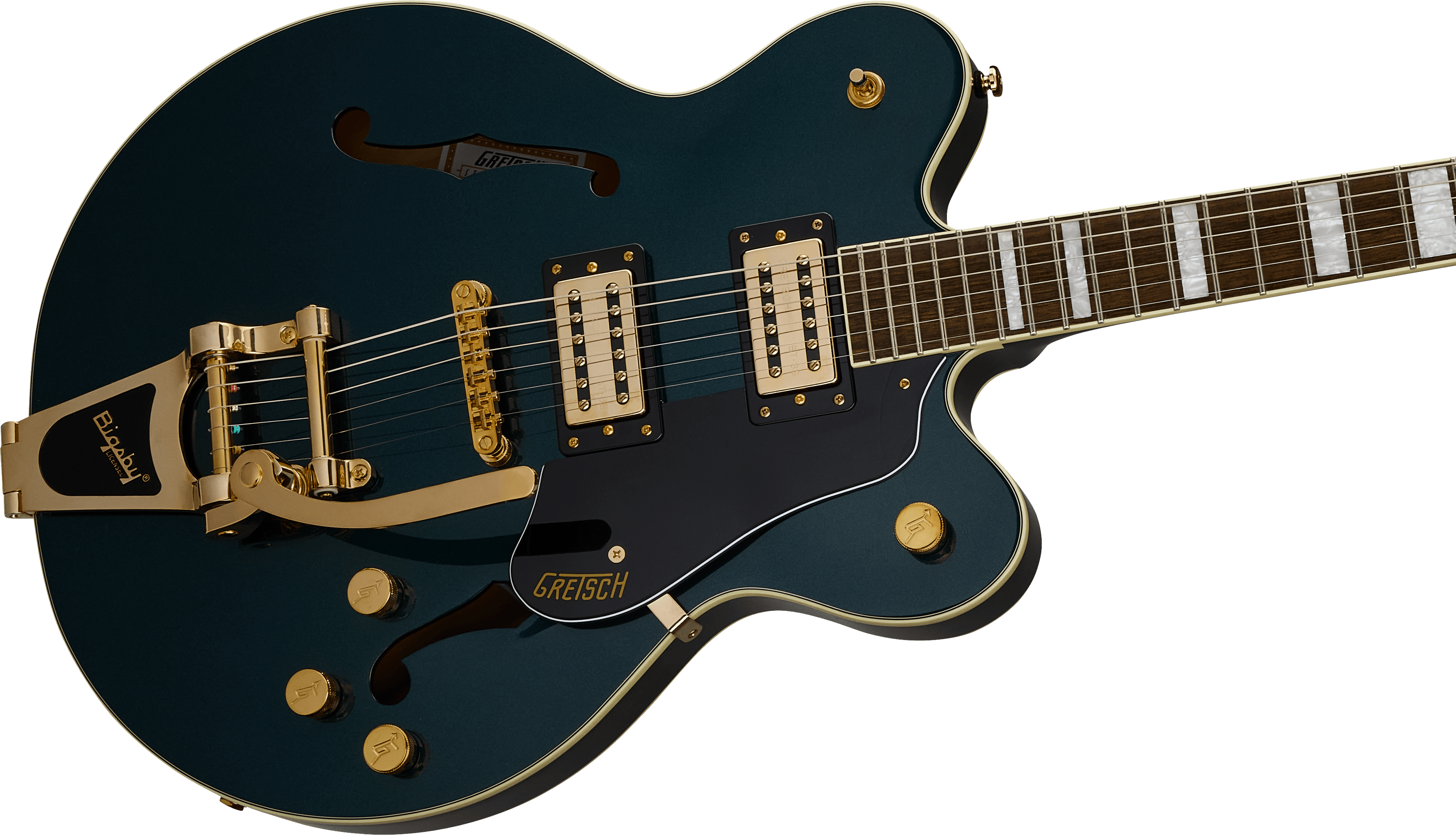 Gretsch G2622TG Streamliner Centre Block Double Cut Bigsby en Midnight Sapphire