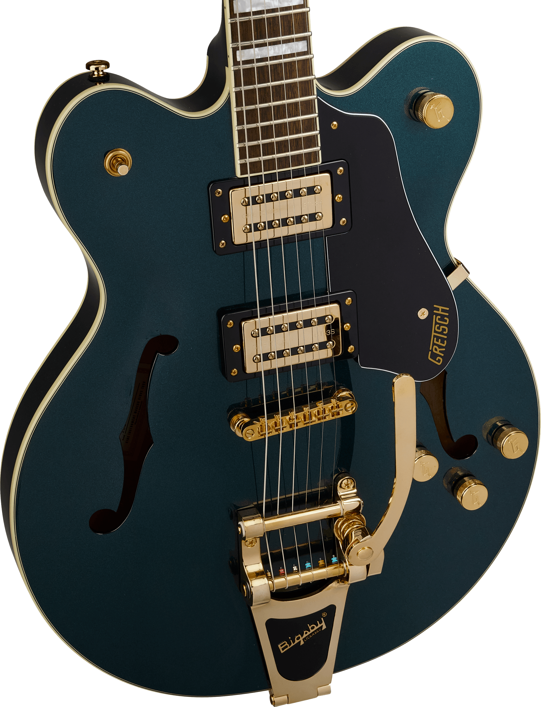 Gretsch G2622TG Streamliner Centre Block Double Cut Bigsby en Midnight Sapphire