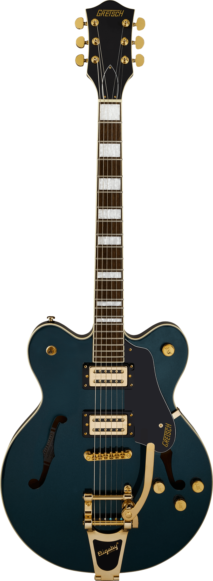 Gretsch G2622TG Streamliner Centre Block Double Cut Bigsby en Midnight Sapphire