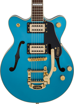 Gretsch G2655TG Streamliner Centre Block Jnr Double Cut avec Bigsby en Riviera Blue