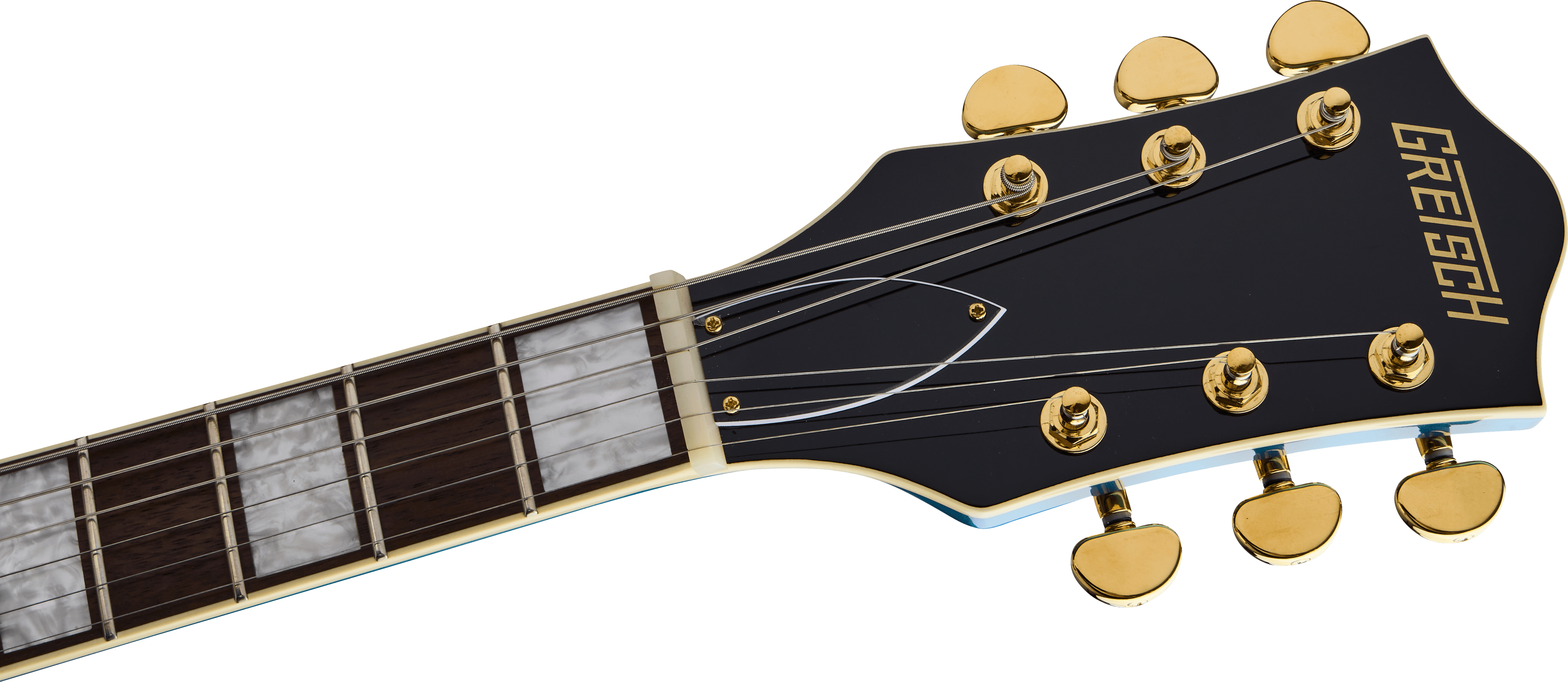 Gretsch G2655TG Streamliner Centre Block Jnr Double Cut avec Bigsby en Riviera Blue