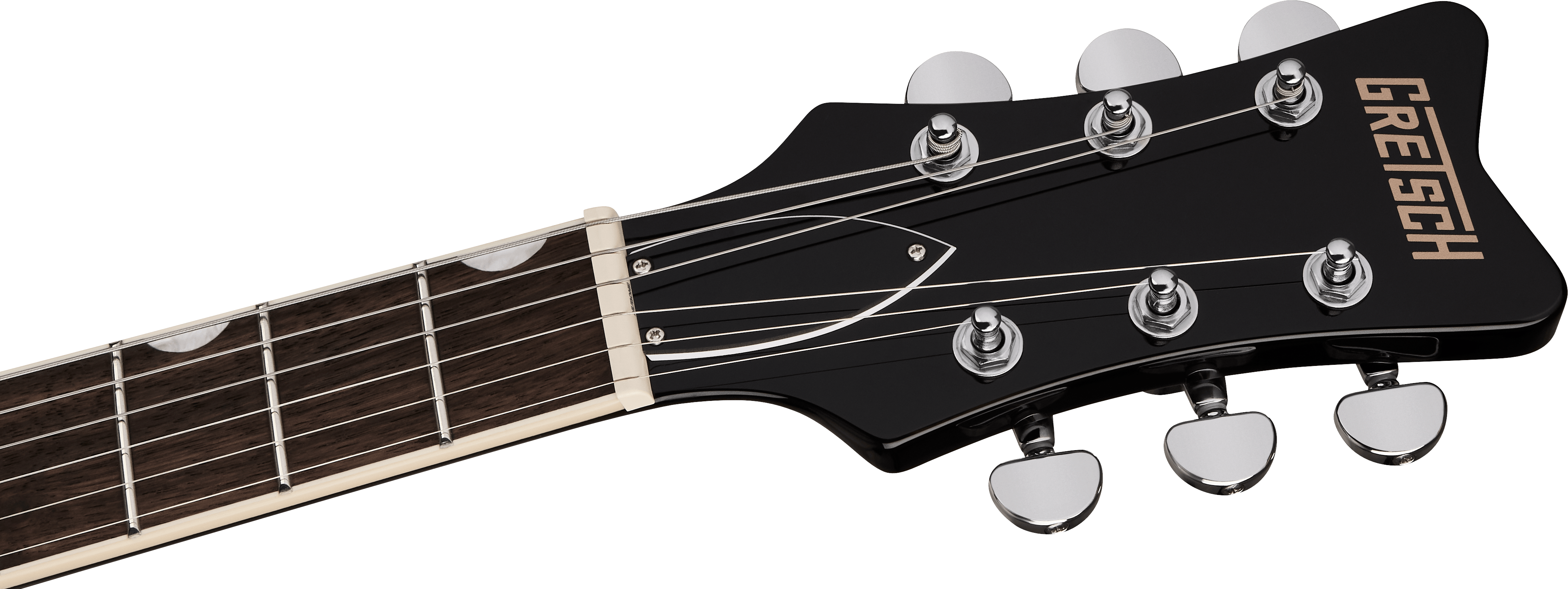 Gretsch Streamliner Jet Solid Body Laurel Fingerboard in Jet Black B-Stock
