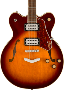 Gretsch G2622 Streamliner Center-Block Double Cut V-Stoptail Bridge in Forge Glow