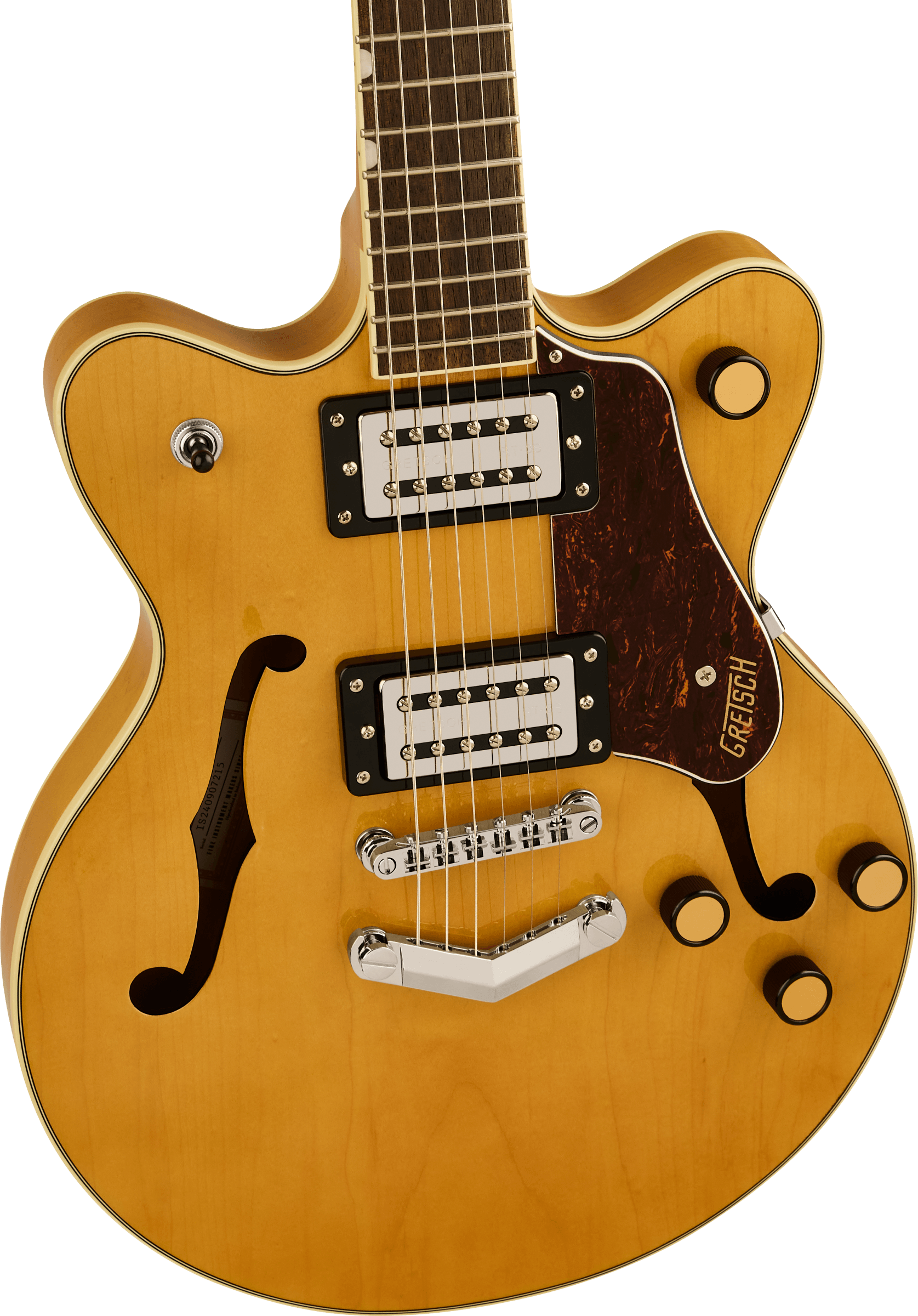 Gretsch G2655 Streamliner Centre-Block JR V Stoptail Village Amber