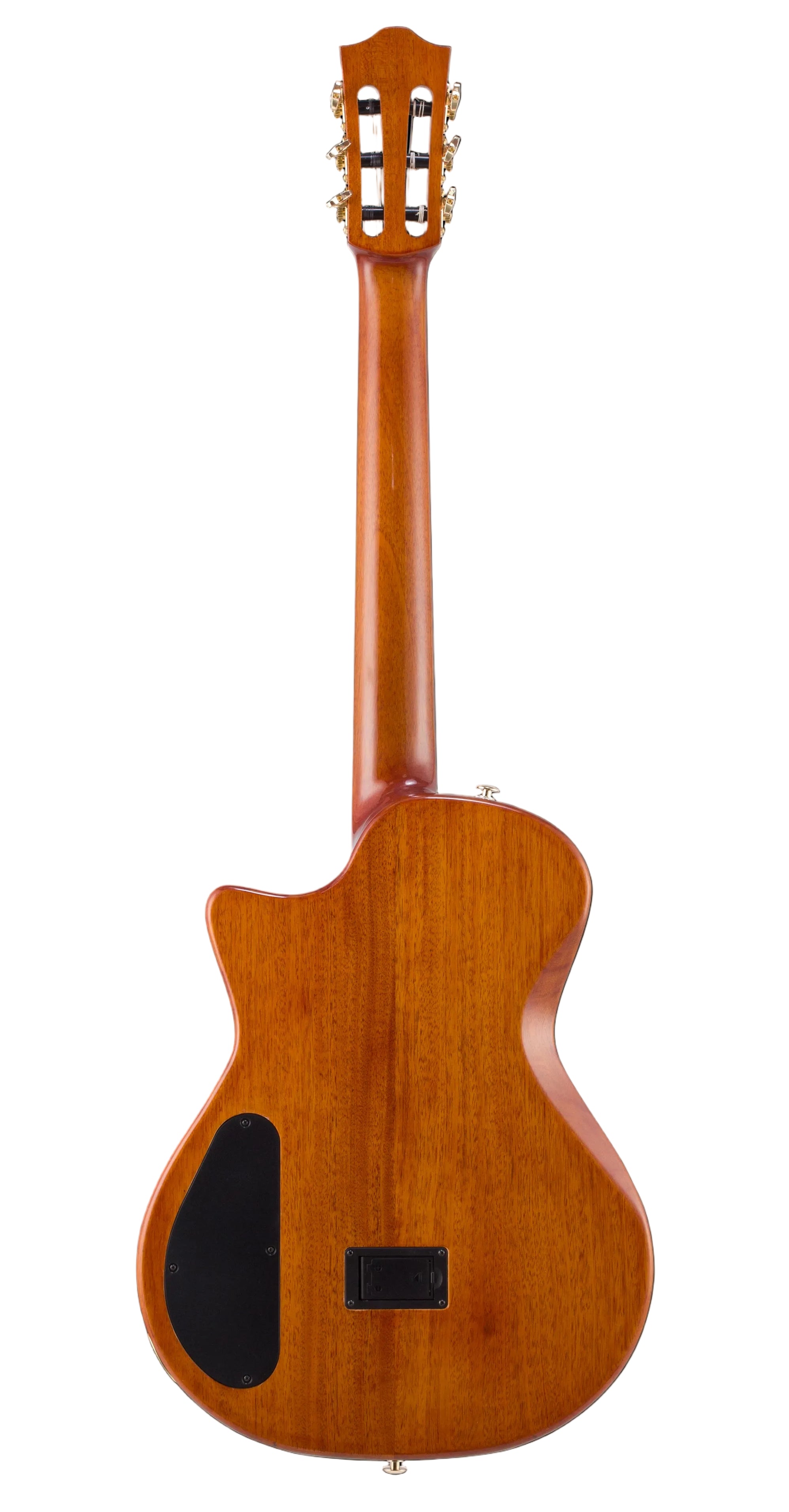 Bromo Fusion Craft BEN2C Electric Nylon Hollowbody Cutaway in Sunburst