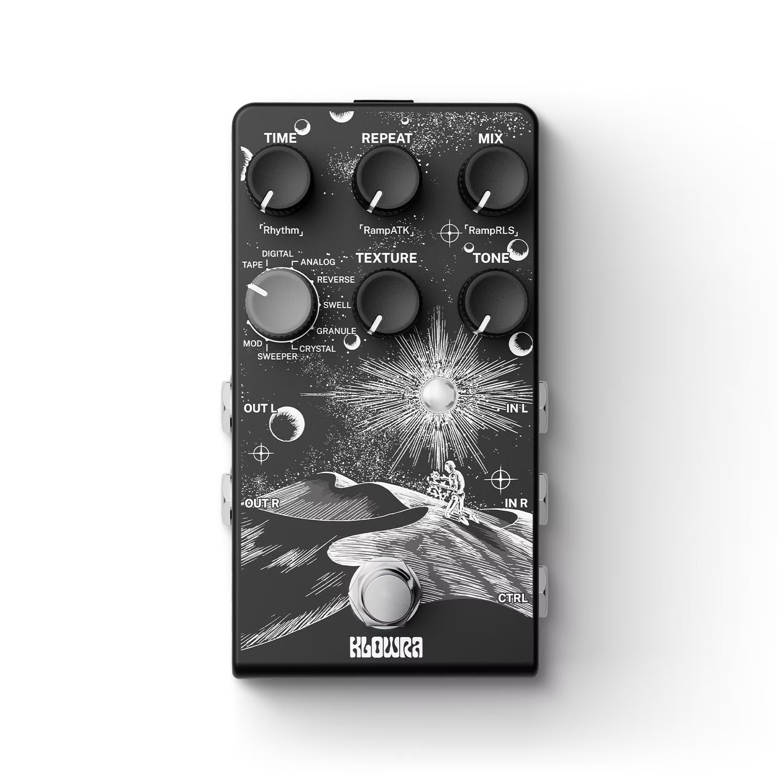 Pédale de delay Klowra Effects Everlast