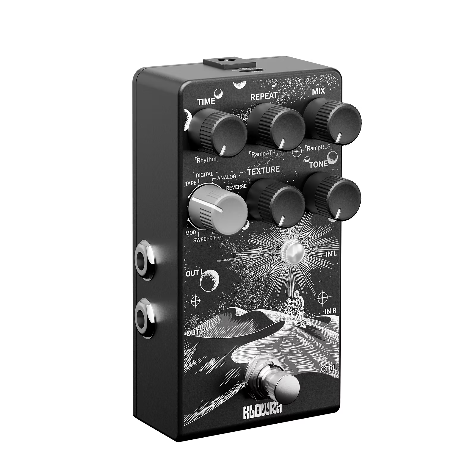 Pédale de delay Klowra Effects Everlast