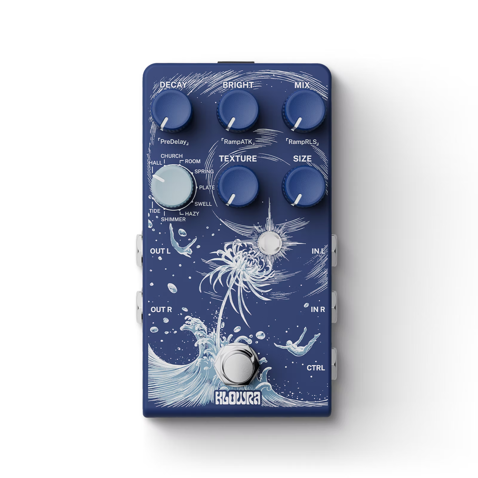 Klowra Effects Limbo Reverb Pedal