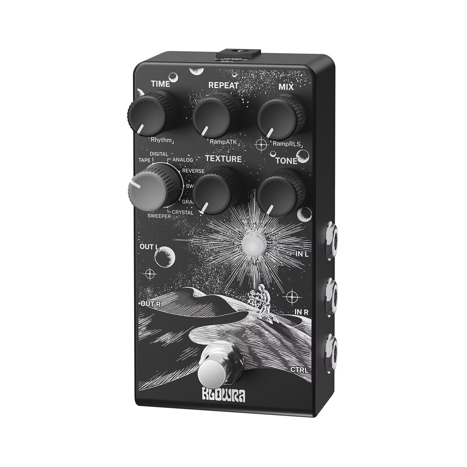 Pédale de delay Klowra Effects Everlast