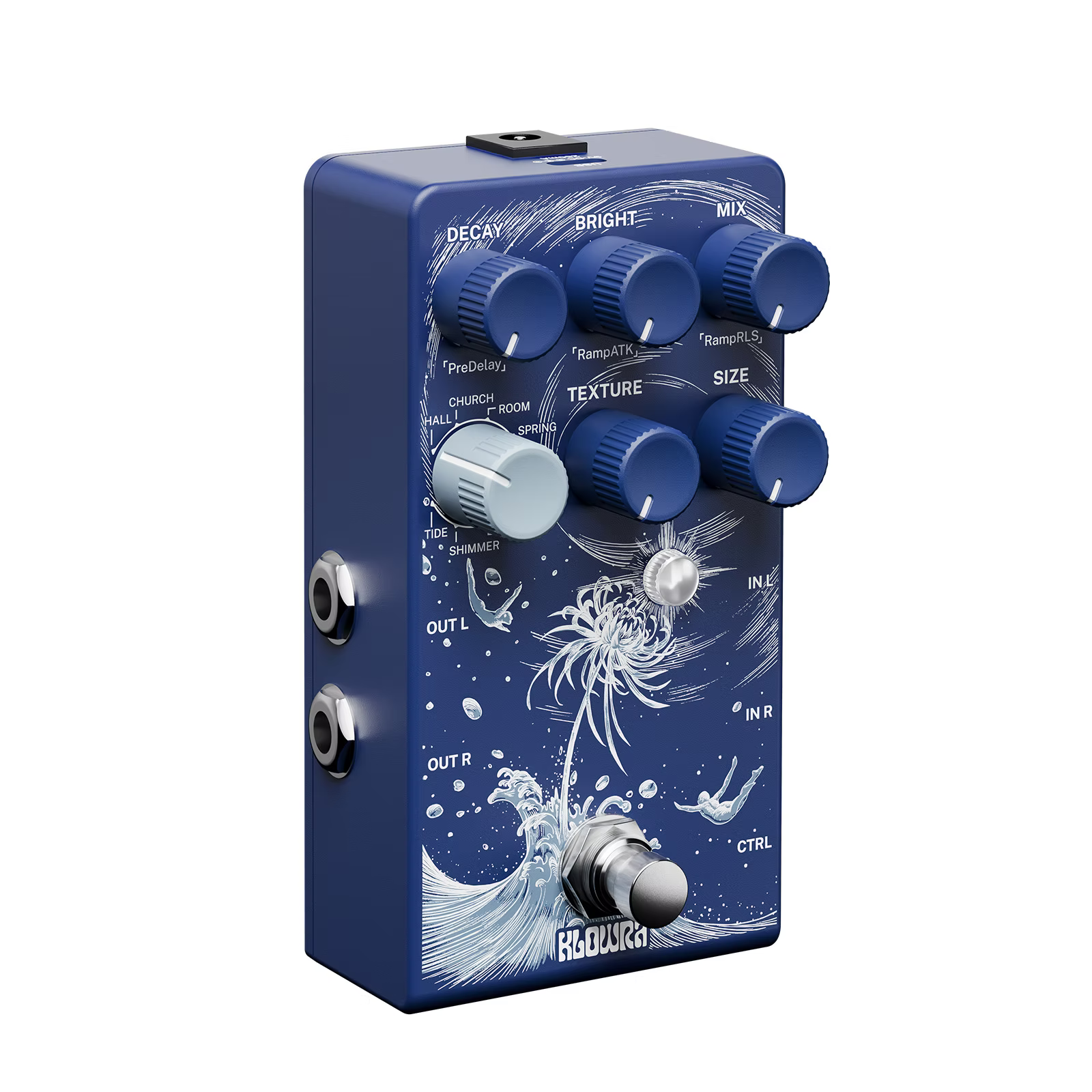 Klowra Effects Limbo Reverb Pedal