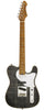 Aria 615 MK2 Nashville T-Type Electric Guitar in Black Diamond