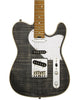 Aria 615 MK2 Nashville T-Type Electric Guitar in Black Diamond