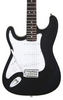 Aria Pro II STG-003 Left Handed Electric Guitar in Black