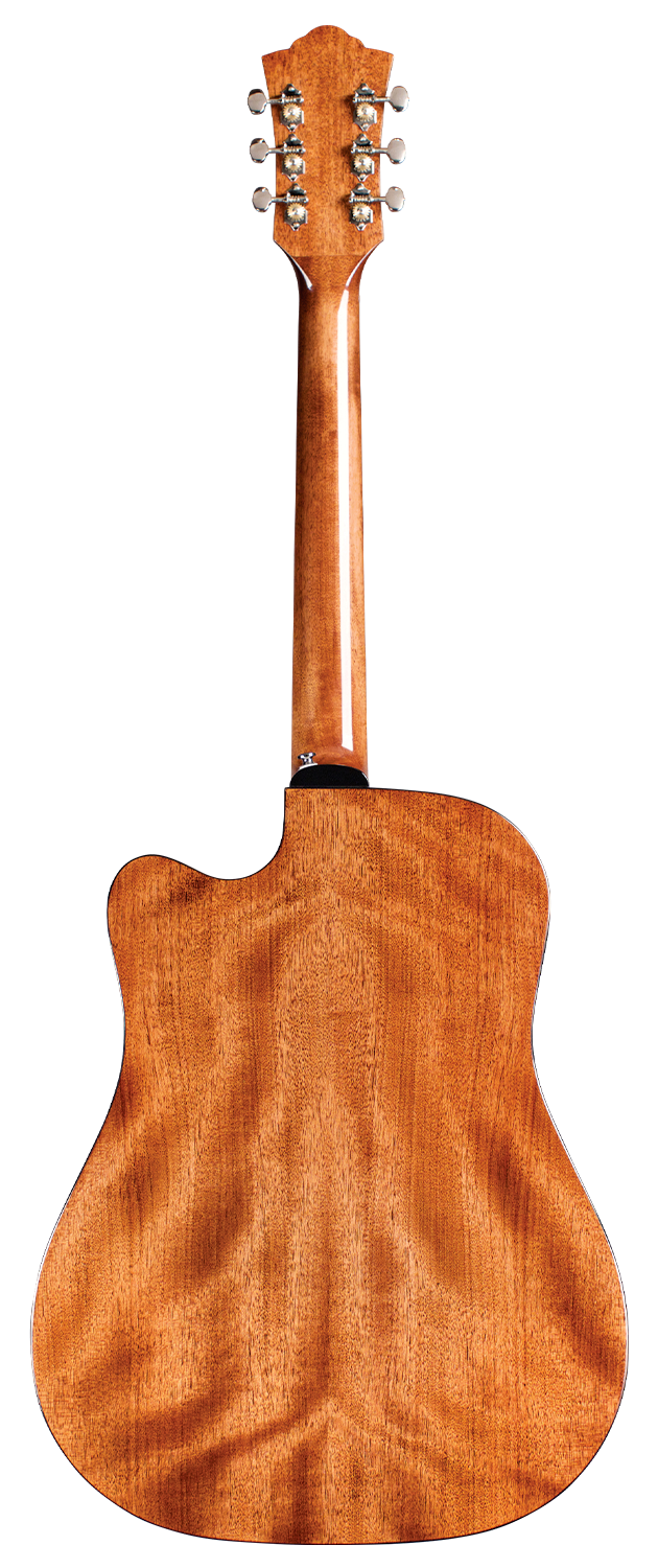 Guild D-120E Dreadnought Electro Cutaway All Solid Mahogany