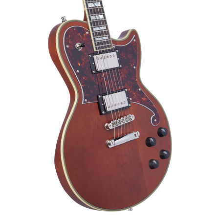 D'Angelico Deluxe Atlantic in Matte Walnut Ex Demo