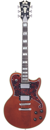 D'Angelico Deluxe Atlantic in Matte Walnut Ex Demo
