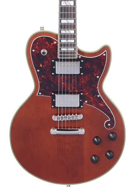 wow123 D'Angelico Deluxe Atlantic新同美品 D'Angelico Deluxe Atlantic in Matte Walnut Ex Demo