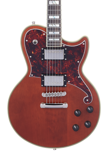 D'Angelico Deluxe Atlantic in Matte Walnut Ex Demo