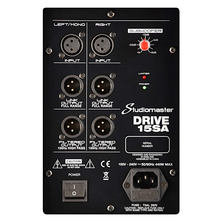 Studio master speaker 15 shop inch 450 watt price