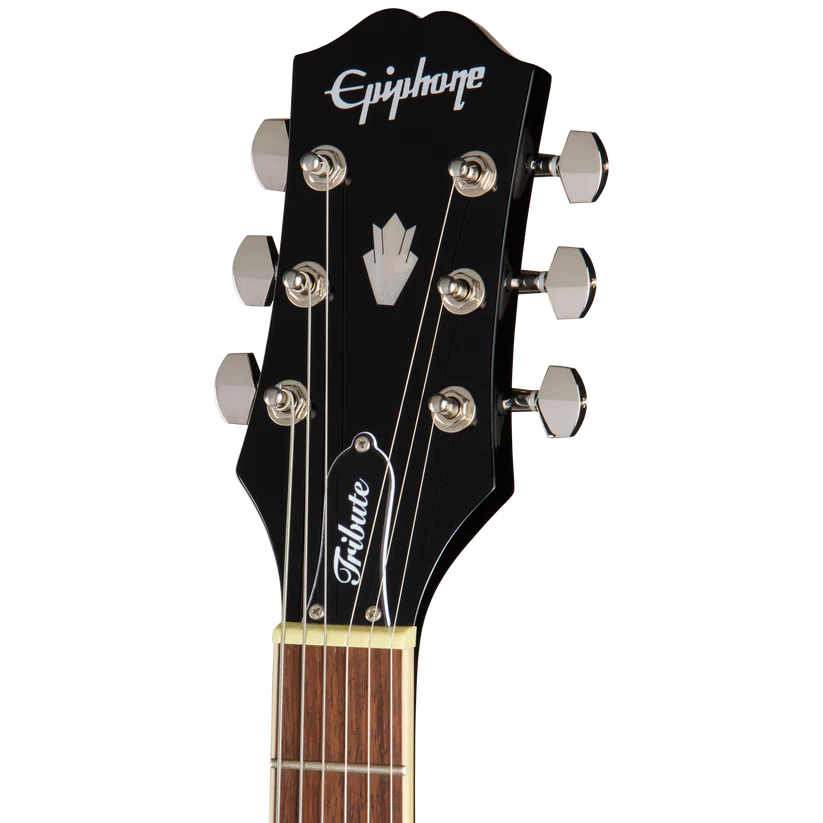 Epiphone SG Tribute Plus Flame Top in Ebony Burst