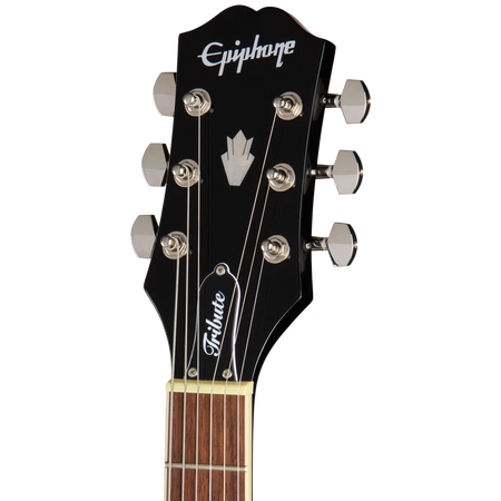 Epiphone SG Tribute Plus Flame Top in Ebony Burst
