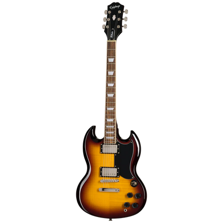 Epiphone SG Tribute Plus Flame Top in Vintage Sunburst