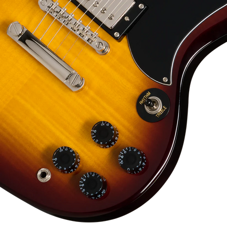 Epiphone SG Tribute Plus Flame Top in Vintage Sunburst