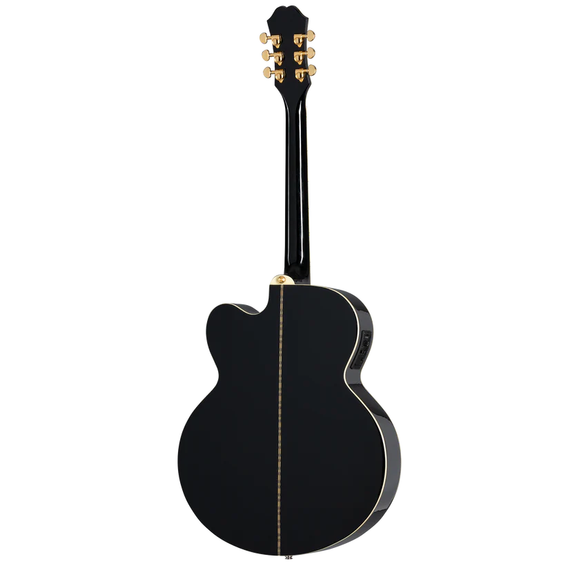 Epiphone J-200 EC Studio Fishman Sonitone in Black