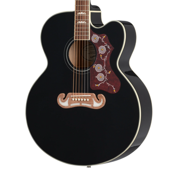 Epiphone J-200 EC Studio Fishman Sonitone Noir