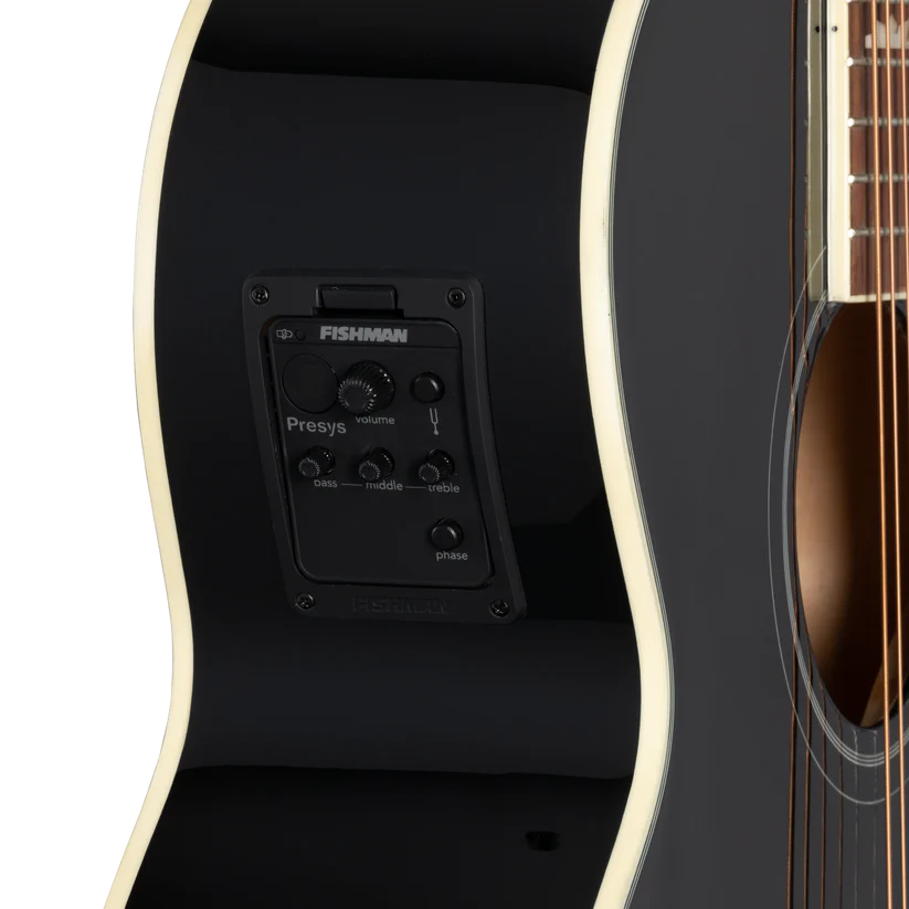 Epiphone J-200 EC Studio Fishman Sonitone in Black