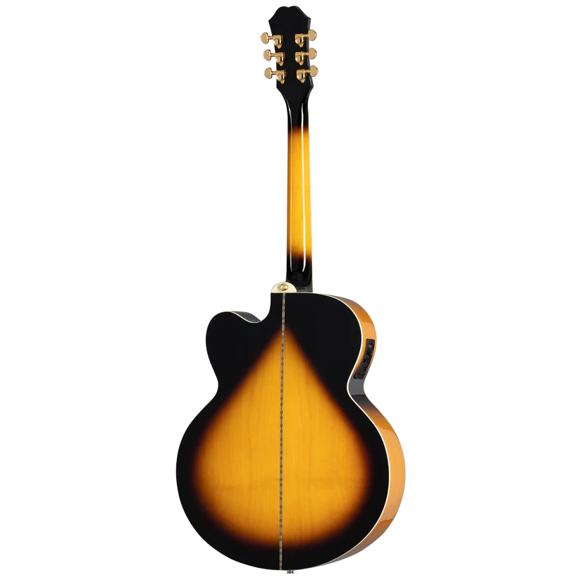 Epiphone J-200 EC Studio Fishman Sonitone in Vintage Sunburst