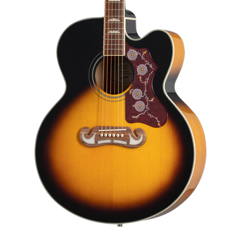 Epiphone J-200 EC Studio Fishman Sonitone in Vintage Sunburst