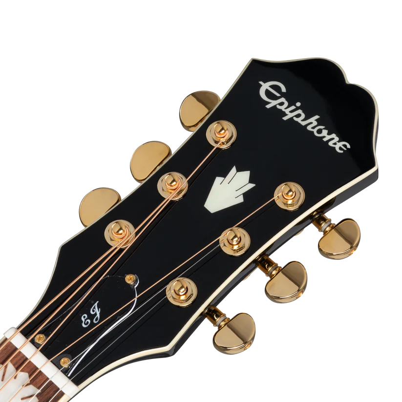 Epiphone J-200 EC Studio Fishman Sonitone in Vintage Sunburst